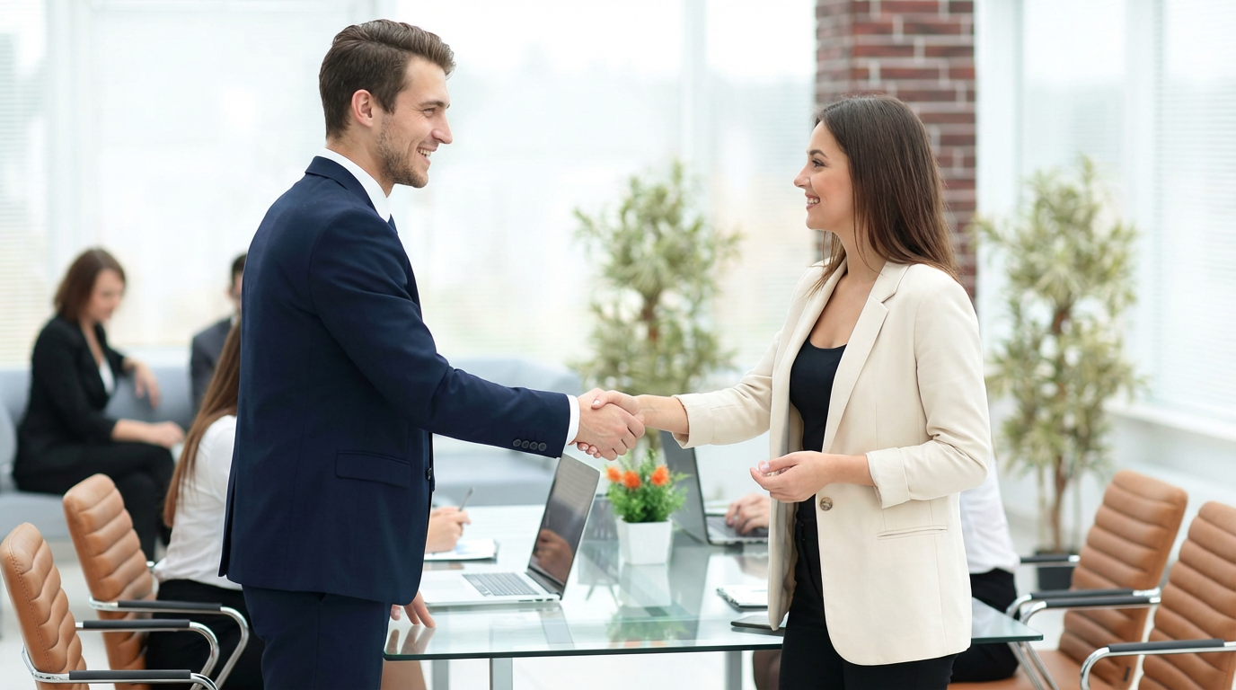 Twee mensen in gesprek, lichaamstaal en non-verbale signalen