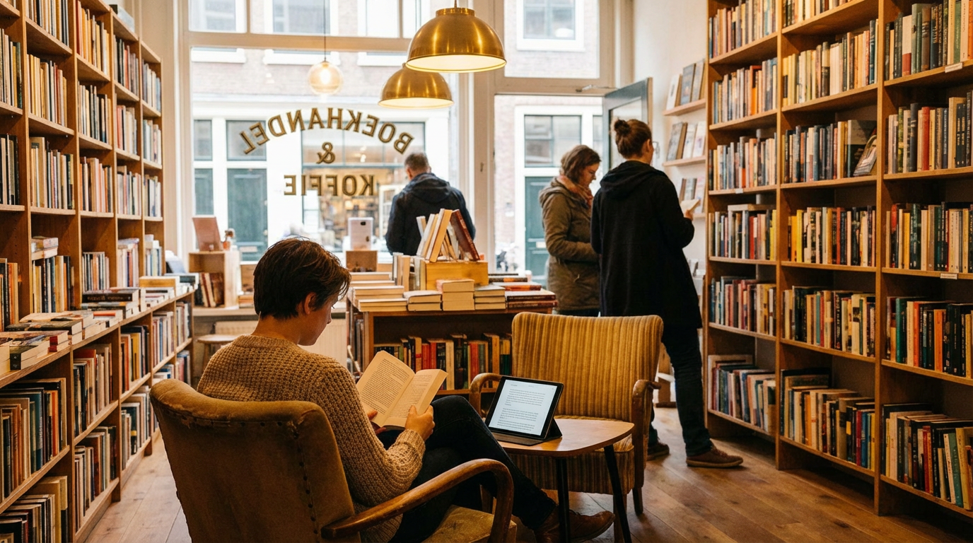 E-reader en fysieke boeken, Nederlandse literatuur digitaal