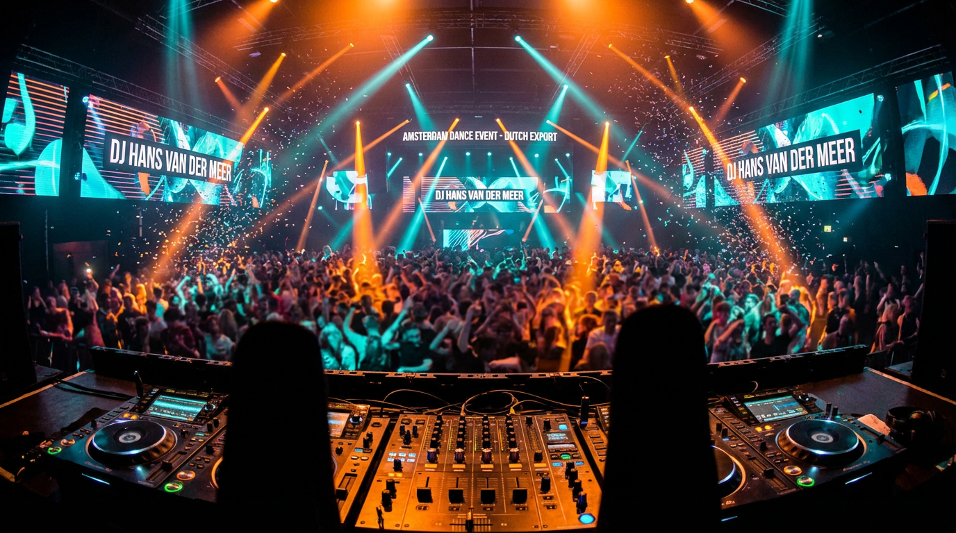 Amsterdamse concertzaal en muziekstudio, Nederlandse muziekexport